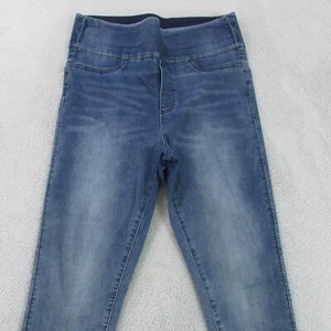 Decjuba Jeans Womens 14 L29 Blue Skinny High Rise Jegging Denim Stretch - Picture 1 of 11