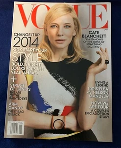 CATE BLANCHETTE VOGUE MAGAZIN JANUAR 2014 - Bild 1 von 1