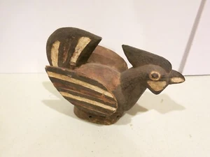 Cameroon Bamileke Carved Wood Bird Helmet - Picture 1 of 7
