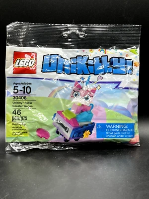 Lego Unikitty Polybag "Unikitty Roller Coaster Wagon" 30406 Ages 5-10 46pcs - Image 1 of 4