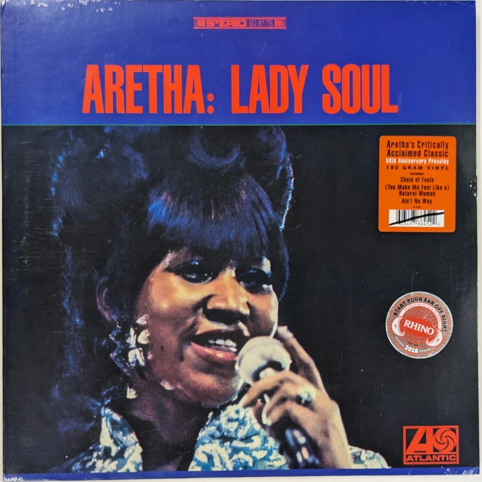 ARETHA FRANKLIN Lady Soul SEALED 180 Gram LP 50th Anniversary - Image 1 of 1