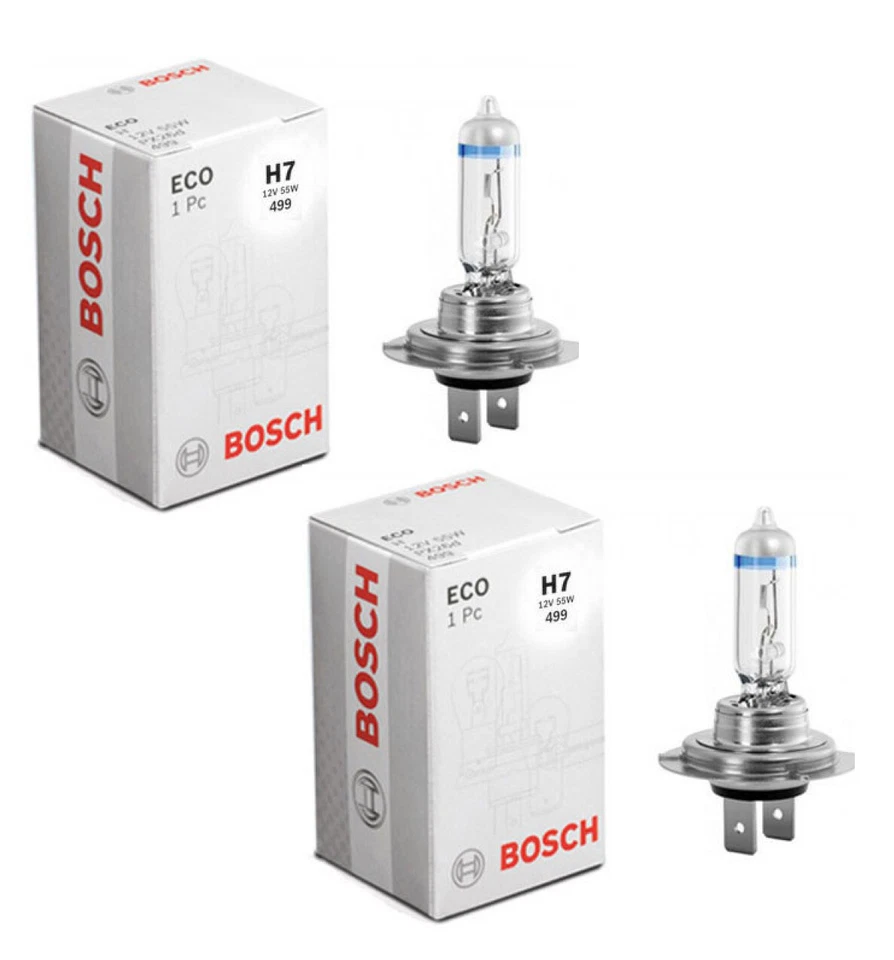 2x Bosch Eco Head Light Bulbs For Astra H 2.0 VXR MK 5  07/05-03/11 - Image 1 of 1