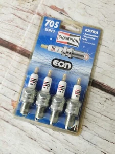 CHAMPION EON 5 705 PARK PLUGS LOTUS JAGUAR VOLVO TVR AUDI VW 1.8 2.0 x4 PACK - Picture 1 of 5