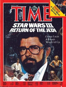 Star Wars III Return of The Jedi Vintage Time Magazine 1983 OHNE ETIKETT!! - Bild 1 von 1