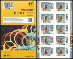 Tropfen und Ringe - Markenset - selbstklebend postfrisch - Mi.Nr. 3635 / FB 110 - Picture 1 of 3