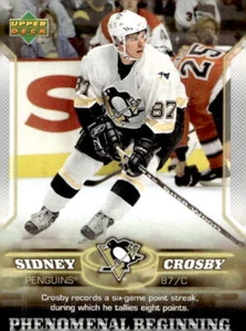 2005 Upper Deck Phenomenal Beginning Hockey Sidney Crosby #5 - Picture 1 of 2