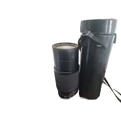 Lente vintage automática Rokunar Quick Macro 1:3,8 80-205 mm SOLO con estuche Foto 1 de 4