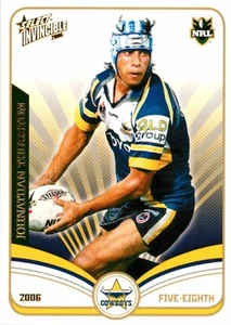2006 NORTH QUEENSLAND COWBOYS NRL Card JOHNATHAN THURSTON - Picture 1 of 3