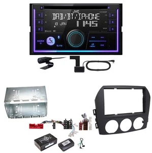 JVC KW-DB95BT Bluetooth Digitalradio USB CD Einbauset für Mazda MX-5 NC - Bild 1 von 1