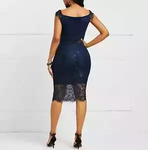 Vestidos Fuera del Hombro Para Mujer Largos Casuales De Fiesta Elegantes Rojos Noche - Imagen 1 de 29