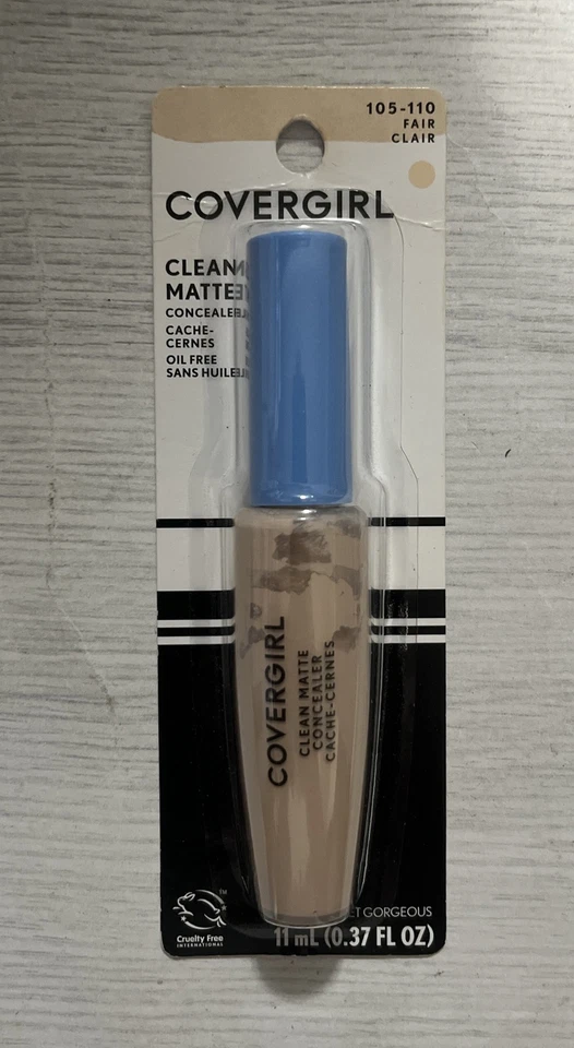 Covergirl Clean Matte Concealer #105-110 Fair - Full Size 11mL / .37oz - Image 1 of 1