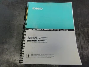 Kobelco SK480-VI SK480(LC) - VI Bagger Betriebs- und Wartungsanleitung - Bild 1 von 7