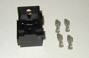 Conector de relé o flash de 5 pines panel montaje terminal enchufe cola de cerdo - Imagen 1 de 2