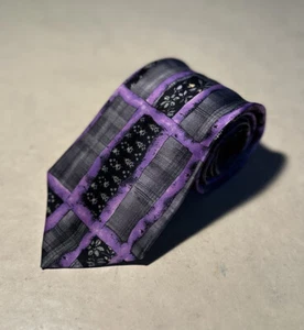 Christian Lacroix Paris Mens Silk Tie Pre-owned - Picture 1 of 6
