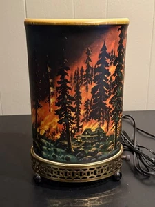 Econolite Forest Fire Round Motion Lamp 1960 - Picture 1 of 9
