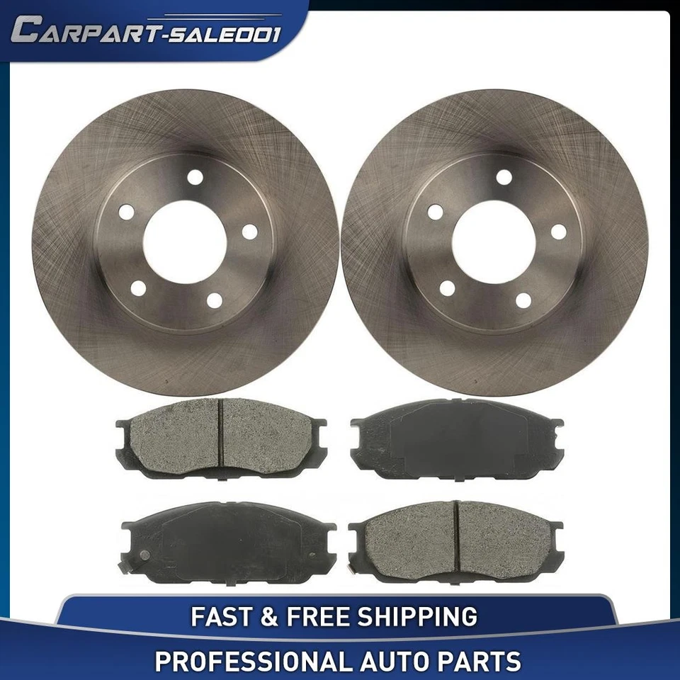 10.77" Front Disc Brake Pad and Rotor Kit for 1992-1995 Mazda 929 3.0L - Image 1 of 4