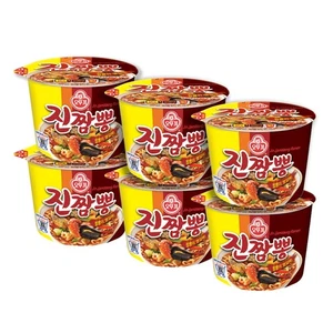 Minoru Shoji Ottogi Jinchampong Big Cup Ramen (115Cm X 6 Pieces) | Jinjimbo | R_ - Picture 1 of 7