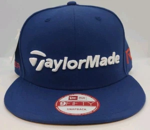 Taylormade Aeroburner R15 New Era 9FIFTY Snapback Hat Blue - Picture 1 of 4