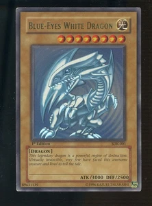 2002 Yugioh Blue Eyes White Dragon SDK-001 Kaiba 1st Edition Yu-Gi-Oh! - Picture 1 of 2