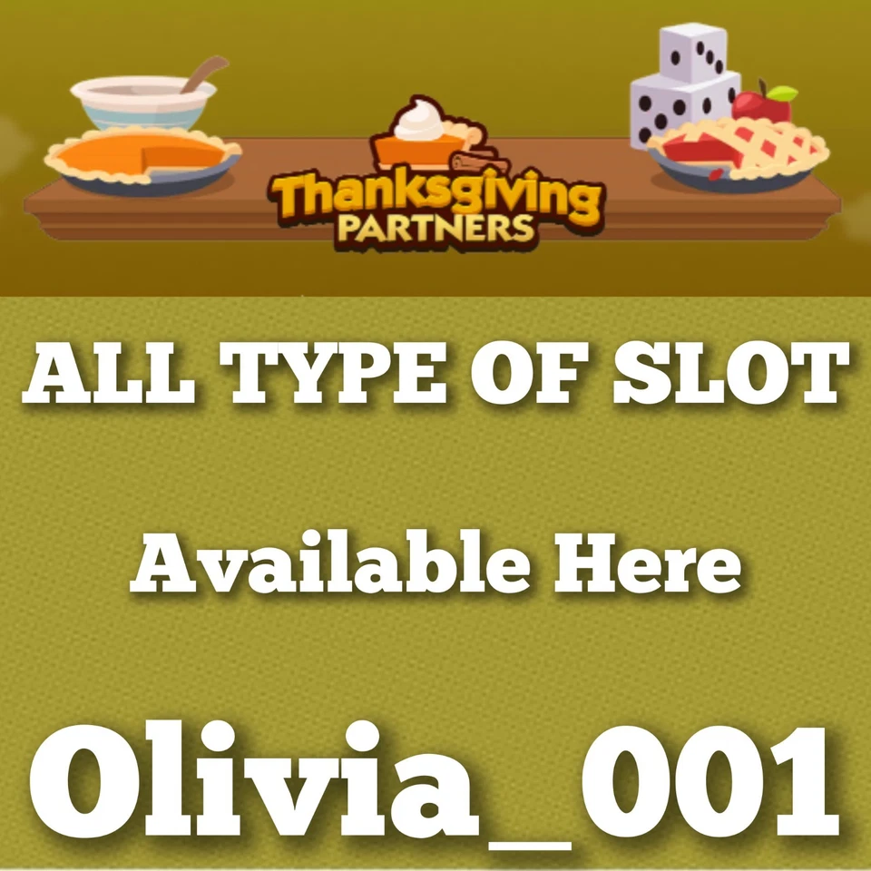 Alle Mono_Poly_Go Full Carry Slots :- Thanksgiving PARTNER EVENT :- (garantiert) - Bild 1 von 1