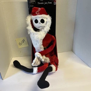Nueva figura de peluche Pesadilla antes de Navidad Posable Santa Jack Skellington 24" - Imagen 1 de 3