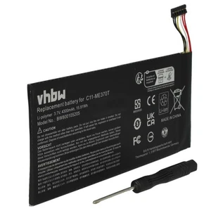 Batería reemplaza Asus 0B200-00120100M-A1A1A-219-17QE C11-ME370T 4300mAh 3,7V - Imagen 1 de 9