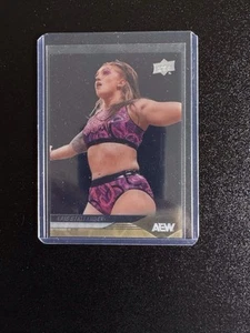 2025 Upper Deck AEW-Kris Statlander-Clear Cut Parallel #28-NICE! - Picture 1 of 2