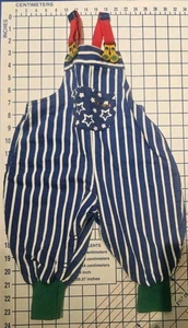 Mono mameluco infantil Gymboree vintage años 80/90 estrellas rayas algodón - Imagen 1 de 8