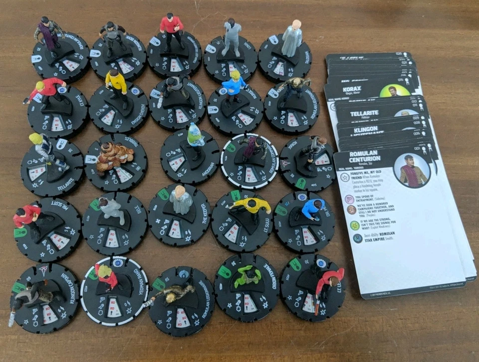 Herolcix Star Trek The Original Series Away Team Complete CU Set 001-025 - Image 1 of 1