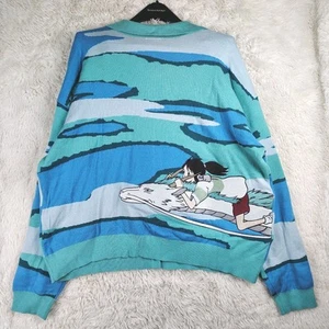 NWT BoxLunch Studio Ghibli Spirited Away Chihiro & Haku Scenic Cardigan 3XL - Picture 1 of 11