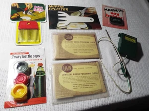 SECHS VERSCHIEDENE HAUSHALTSARTIKEL MUFFINSPALTER, POLIERTÜCHER ETC..LESEN!! - Bild 1 von 18