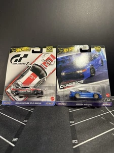 Hot Wheels Premium Nissan Skyline R34& Nissan SliEighty  - Picture 1 of 7