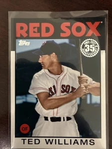 Ted Williams 2021 Topps Update 1986 35th Anniversary #86B-24 Boston Red Sox - Picture 1 of 3