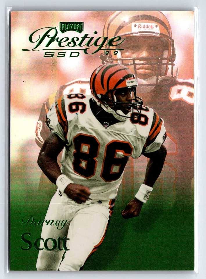 1999 Playoff Prestige SSD Spectrum Green #B027 Darnay Scott Bengals /500 - Image 1 of 2