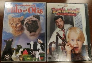The Adventures Of Milo And Otis & Dennis The Menace Dvd New Sealed Kid Friendly - Foto 1 di 5