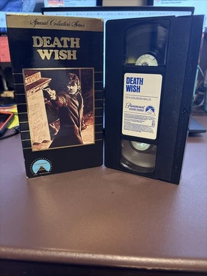 Death Wish - VHS - Charles Bronson - Paramount - Collector's Series - D1 - Image 1 of 2