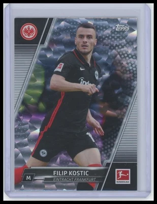 2021-22 Topps Bundesliga #63 Filip Kostic Speckle Foil - Image 1 of 2