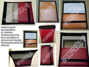 TABLET CUSTODIA PERSONALIZZATA QUALSIASI COLORE - Picture 1 of 1