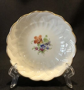 Hochst Hand Painted Porcelain Floral Dish C New - Picture 1 of 5