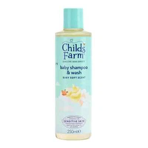 Childs Farm Baby Shampoo & Body Wash, Baby Soft Scent, Tear-free | Gently - Picture 1 of 5