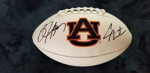 Bo Jackson / Cam Newton Signed AUBURN TIGERS Football  COAs are the player Holos - Picture 1 of 6