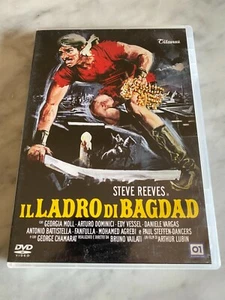 DVD “IL LADRO DI BAGDAD" STEVE REEVES EDIZIONE VENDITA TITANUS 01 ITALIA - Foto 1 di 2
