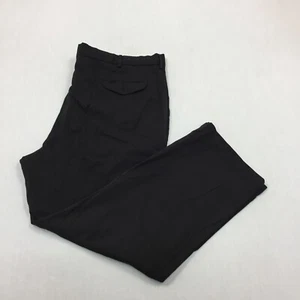 Dockers Chino Trousers Cotton Pants Relaxed Fit Mens Size 42W 30L Black - Picture 1 of 11