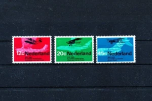 B07 Netherlands complete set AVIATION AIRPLANES 1968 Very Fine MNH - Picture 1 of 1