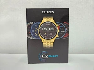 Citizen CZ Smart Gen 2 41mm Gold Stainless Steel Smartwatch ๐ NEW IN BOX ๐ - Picture 1 of 6