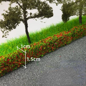 4/8/12/16x Long Shrub Strips Grasses 10cm/3.94" HO/OO Scale Fence Outdoor Plant - Picture 1 of 34