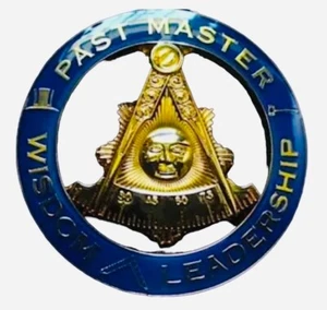 Past Master Weisheit Führung Legierung Zink ausgeschnitten Auto Emblem  - Bild 1 von 3