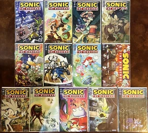 LOT 481A: SONIC The HEDGEHOG Comic Books #56-68 A Covers 2023 Bagged Boarded NEW - Picture 1 of 19