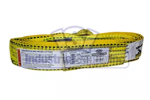 Hebebahnschlinge | 2" x 4 FT | einlagig | flache Öse | Typ 3 | Polyester - Bild 1 von 1