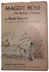 Maggie Rose Birthday Christrmas Ruth Sawyer *Signed by Maurice Sendak* 1952 - Picture 1 of 11